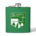Gondola Ready SSC Stainless Steel Flask, perfect for a quick warm up between runs!
