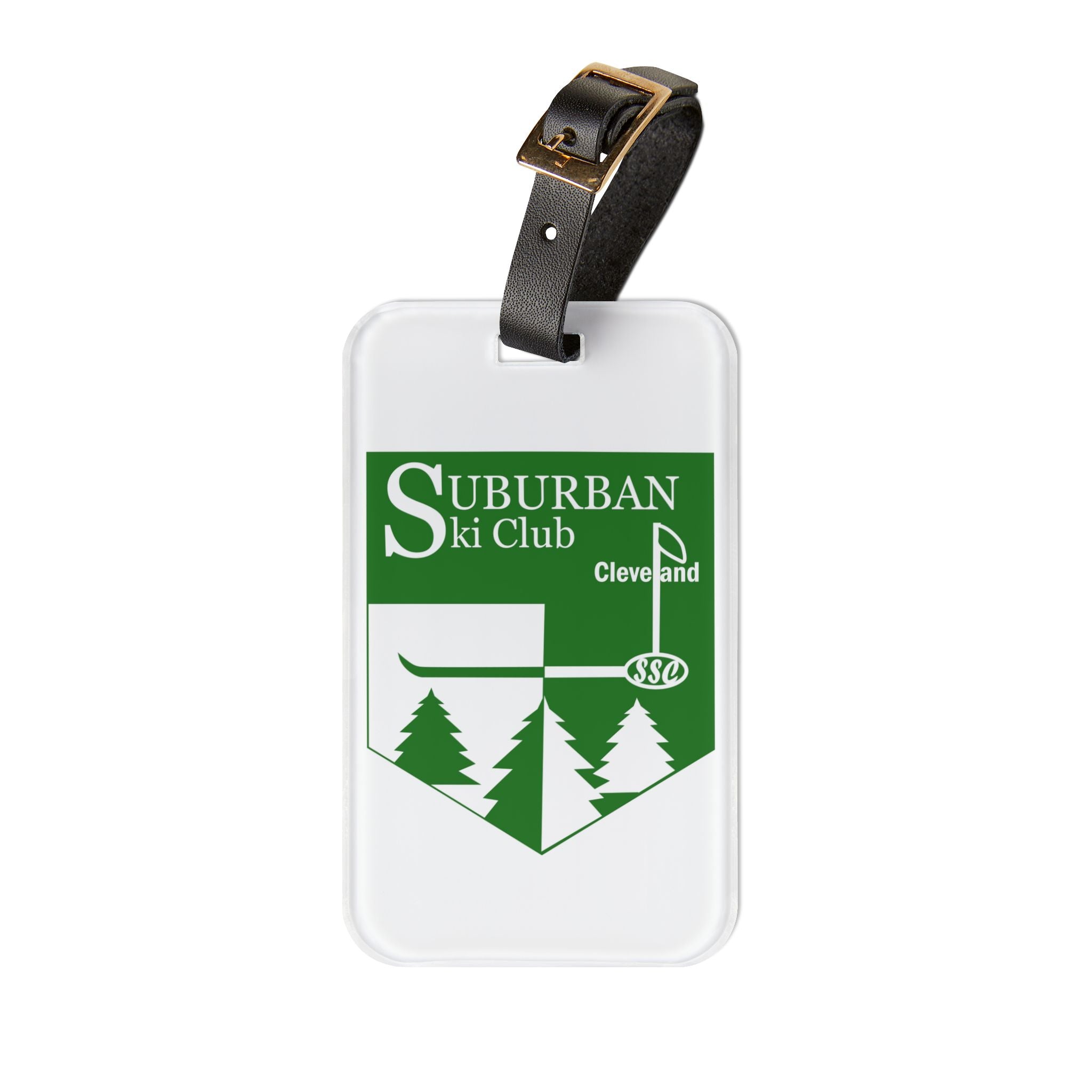 Personalized Ski Club Luggage Tag, Unique Travel Accessory, Gift for Ski Enthusiasts, Customized Name Tag for SSC Travelers