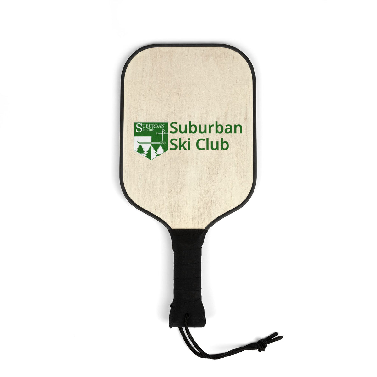 Suburban Ski Club Pickleball Paddle Set — Outdoor Pickleball Kit with Logo (2 Paddles + Balls)