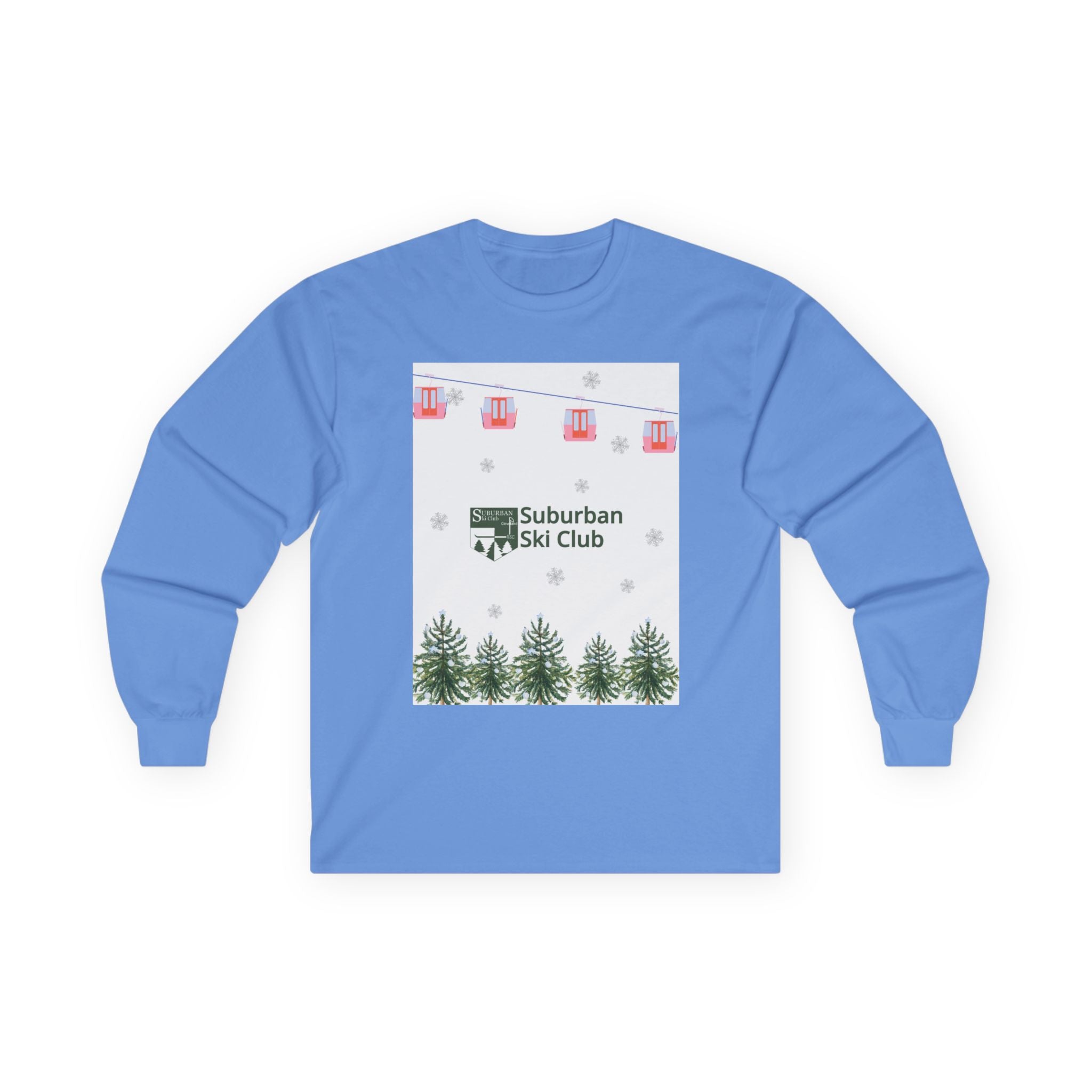 Stylish Ski Lift - SSC Graphic Unisex Ultra Cotton Long Sleeve Tee
