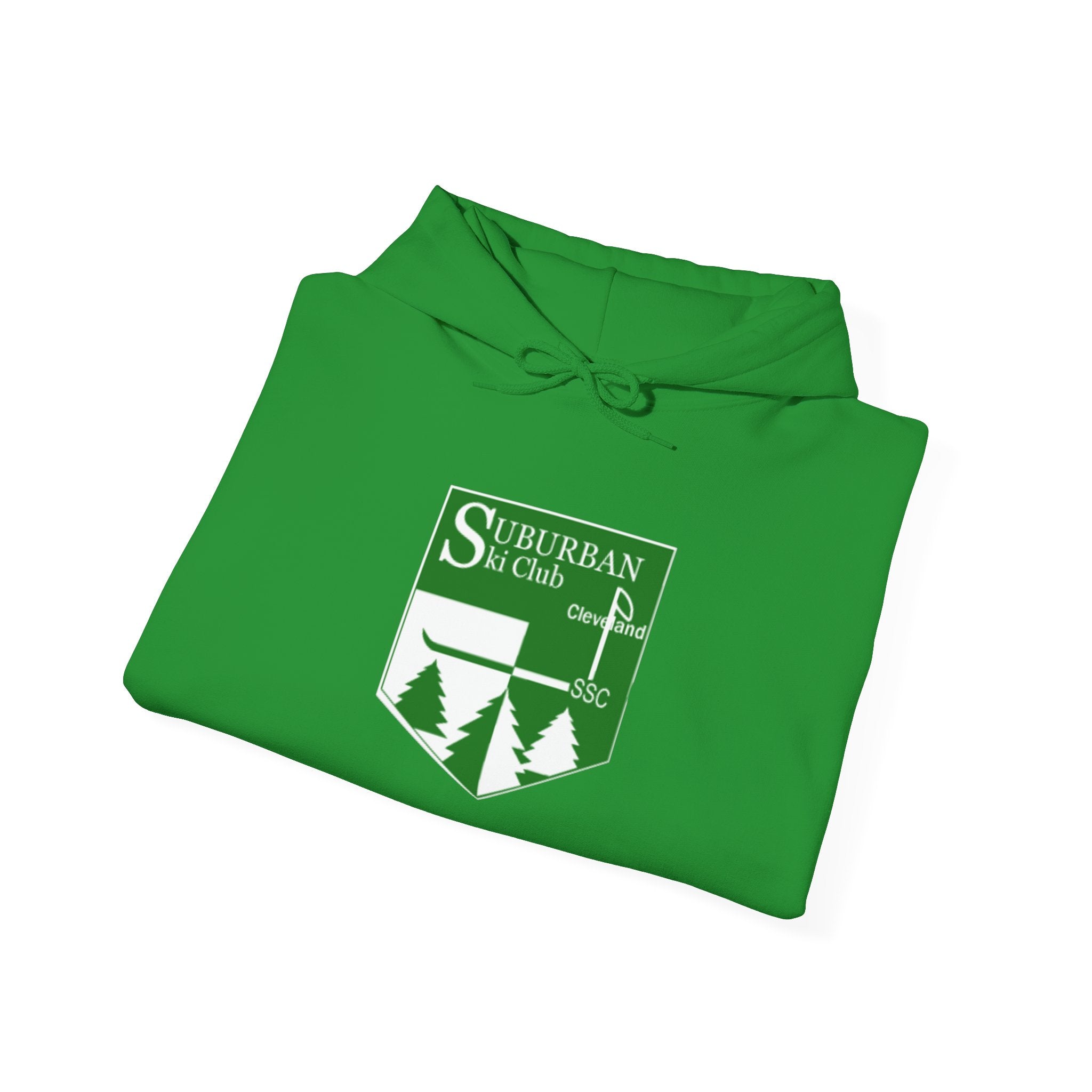 Suburban Ski Club Hoodie - Cozy Unisex Sweatshirt for Ski Lovers, Winter Apparel, Ski Trips, Casual Wear, Gift Idea
