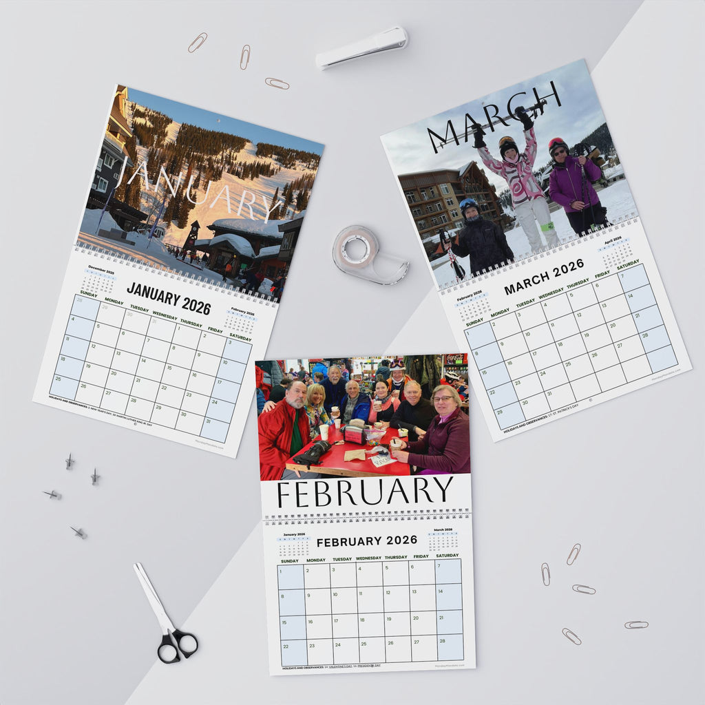 Suburban Ski Club 2026 Calendar