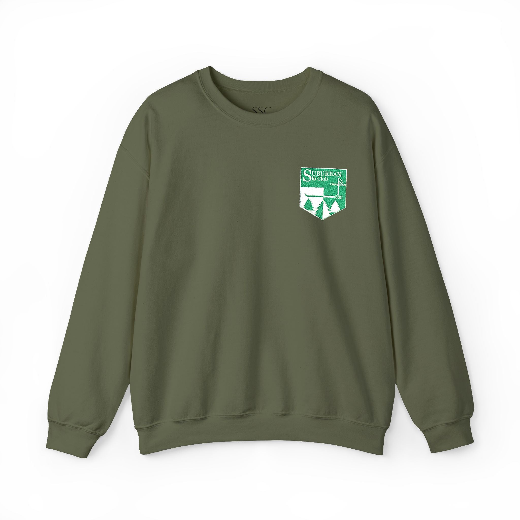 Cozy Forest Crewneck Sweatshirt | Unisex Sweatshirt, Snow Lover Gift, Ski Club Fashion, Great for Après Ski, SSC Essentials