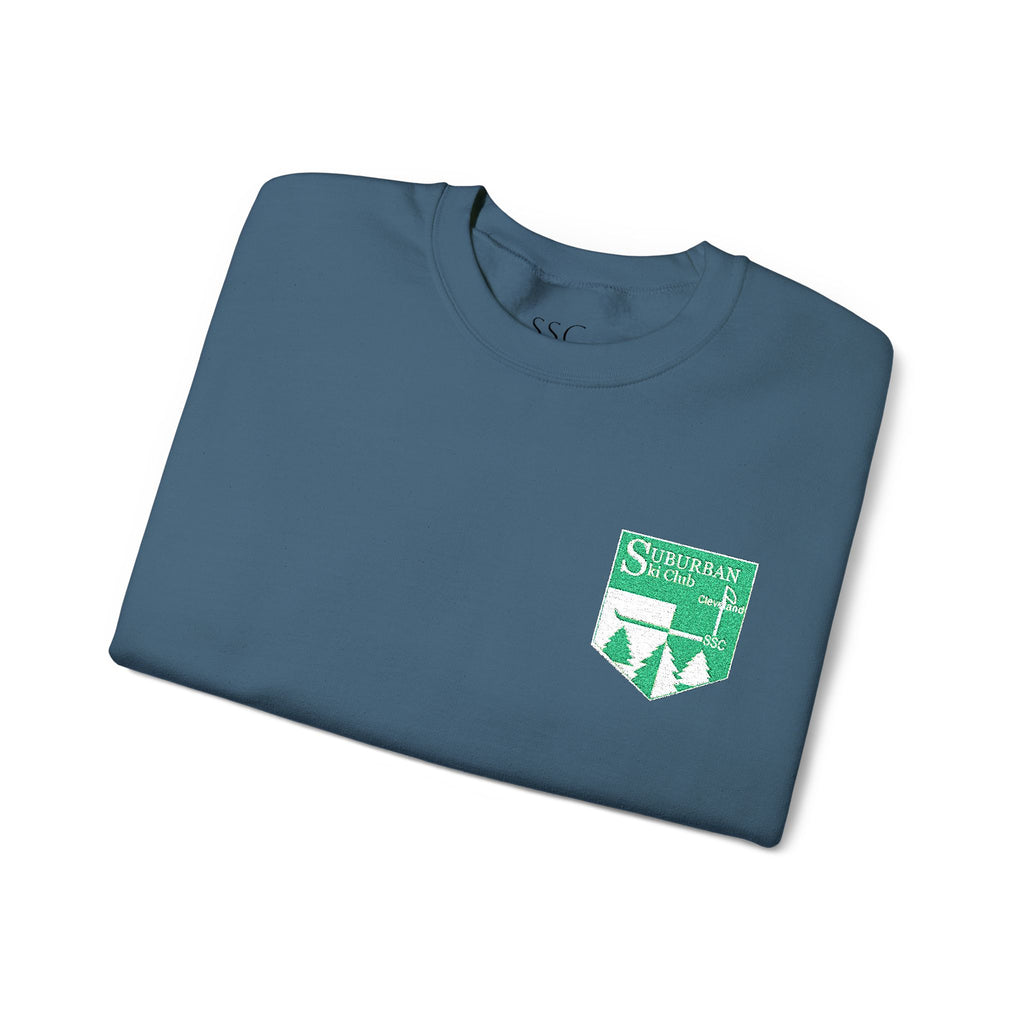 Cozy Forest Crewneck Sweatshirt | Unisex Sweatshirt, Snow Lover Gift, Ski Club Fashion, Great for Après Ski, SSC Essentials