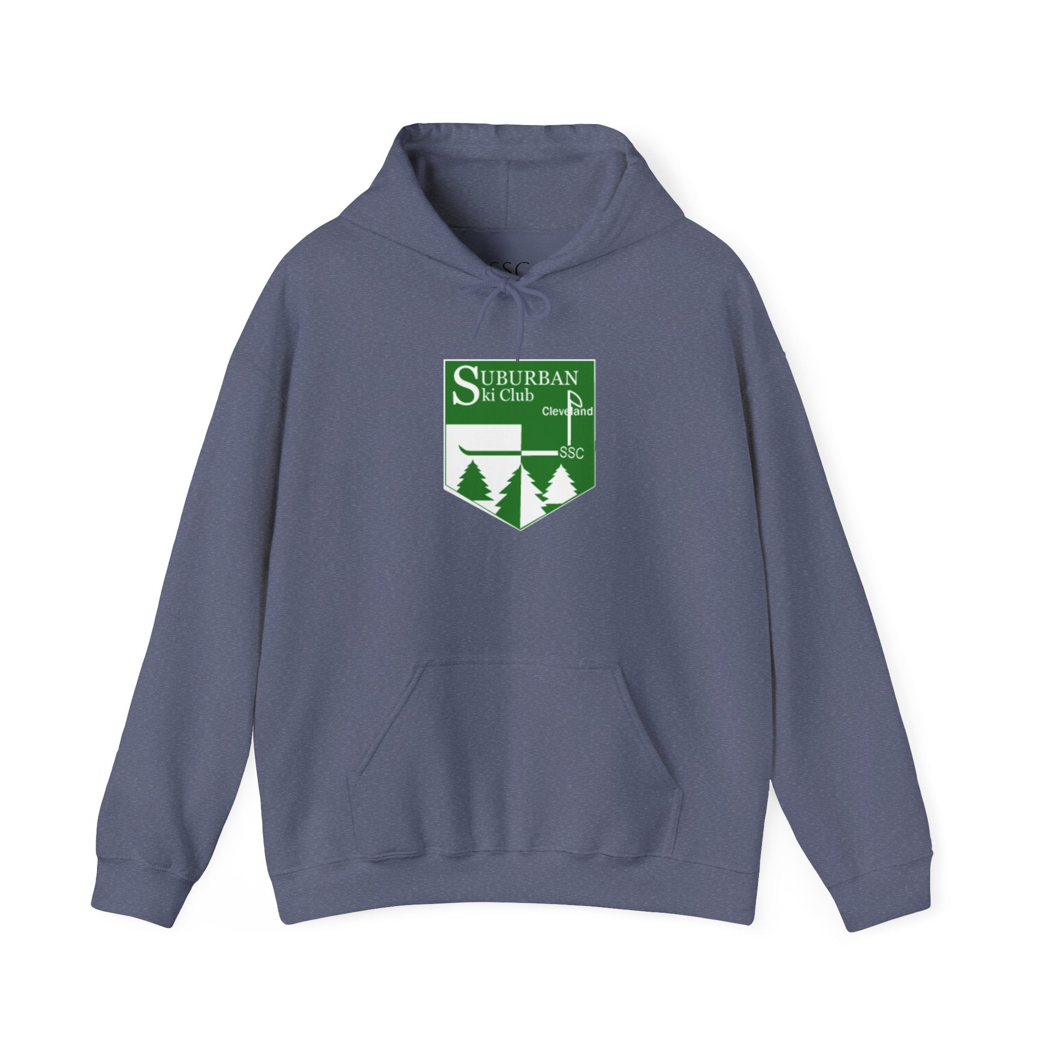 Suburban Ski Club Hoodie - Cozy Unisex Sweatshirt for Ski Lovers, Winter Apparel, Ski Trips, Casual Wear, Gift Idea