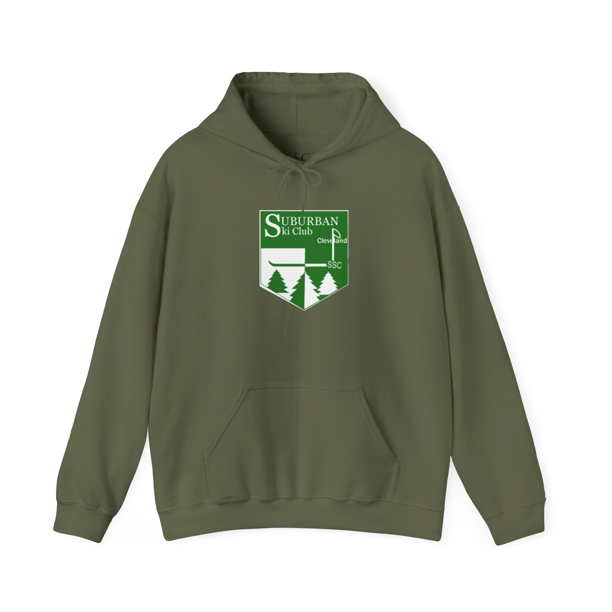 Suburban Ski Club Hoodie - Cozy Unisex Sweatshirt for Ski Lovers, Winter Apparel, Ski Trips, Casual Wear, Gift Idea