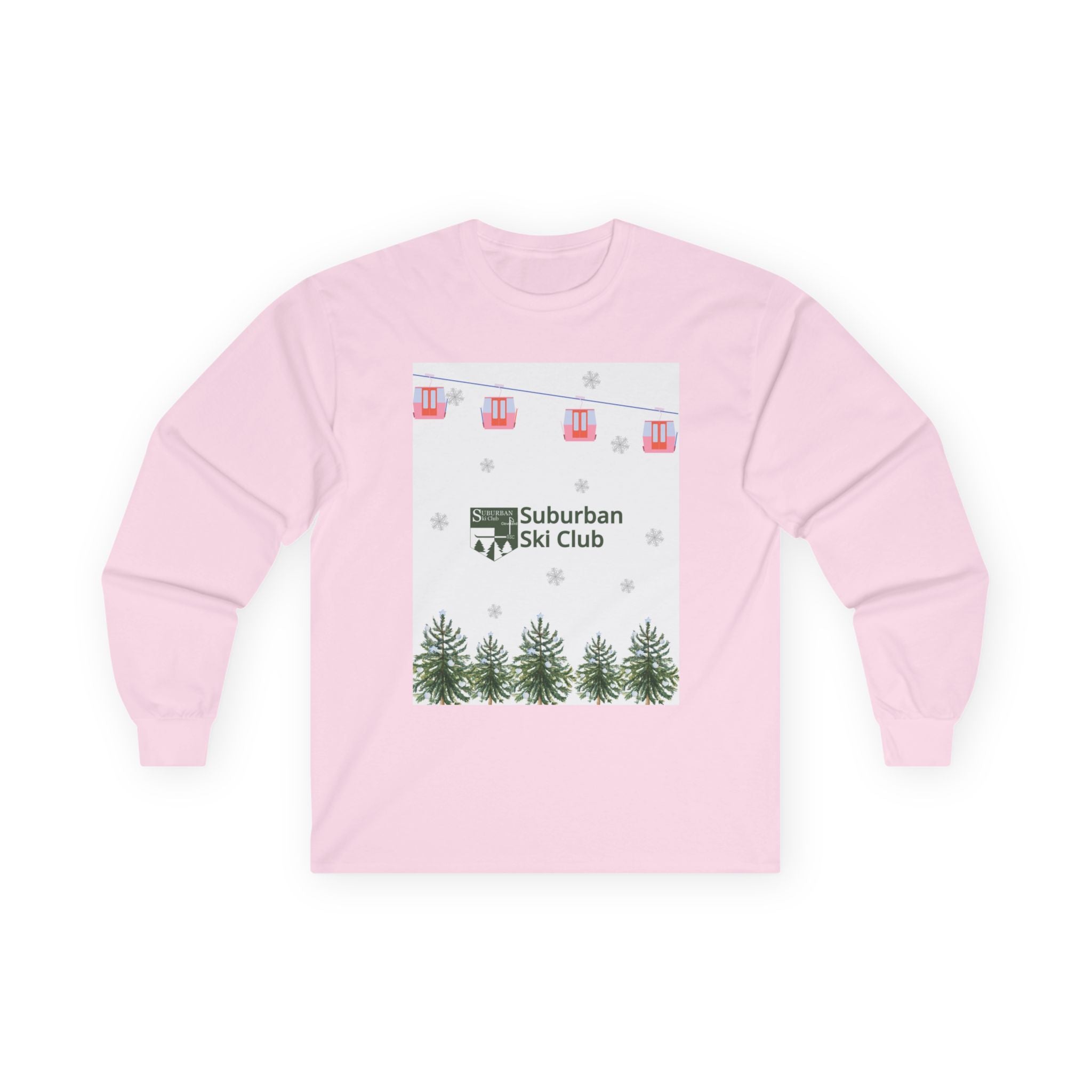 Stylish Ski Lift - SSC Graphic Unisex Ultra Cotton Long Sleeve Tee
