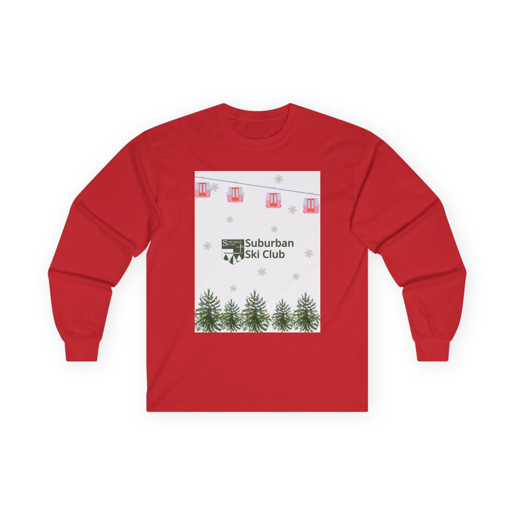 Stylish Ski Lift - SSC Graphic Unisex Ultra Cotton Long Sleeve Tee