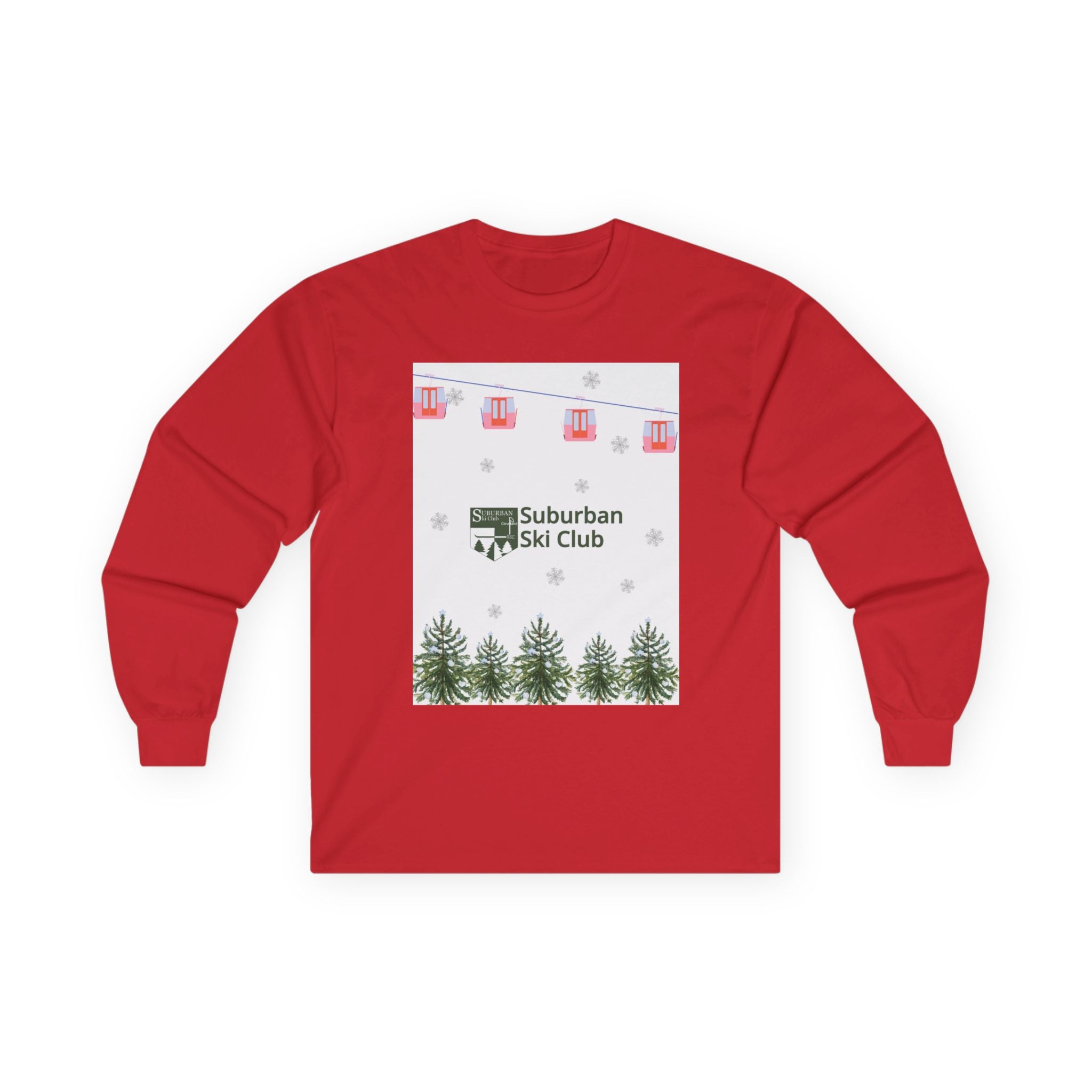 Stylish Ski Lift - SSC Graphic Unisex Ultra Cotton Long Sleeve Tee