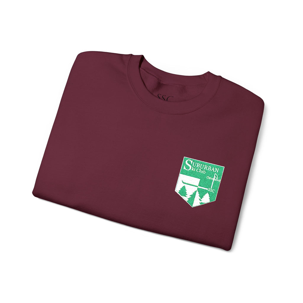 Cozy Forest Crewneck Sweatshirt | Unisex Sweatshirt, Snow Lover Gift, Ski Club Fashion, Great for Après Ski, SSC Essentials