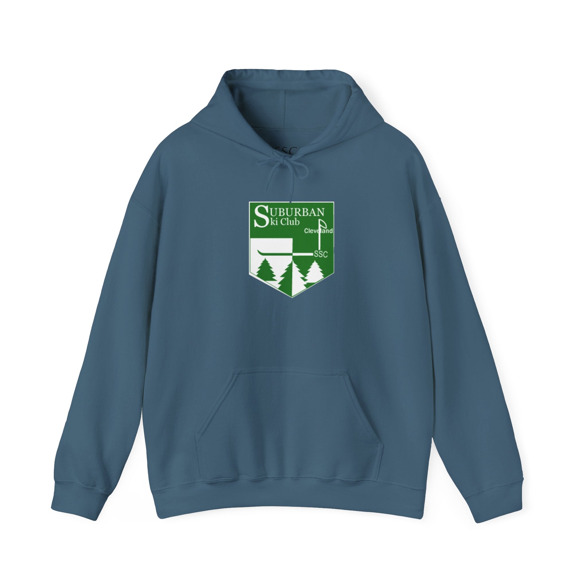 Suburban Ski Club Hoodie - Cozy Unisex Sweatshirt for Ski Lovers, Winter Apparel, Ski Trips, Casual Wear, Gift Idea