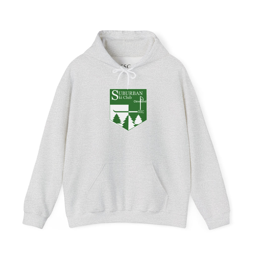 Suburban Ski Club Hoodie - Cozy Unisex Sweatshirt for Ski Lovers, Winter Apparel, Ski Trips, Casual Wear, Gift Idea