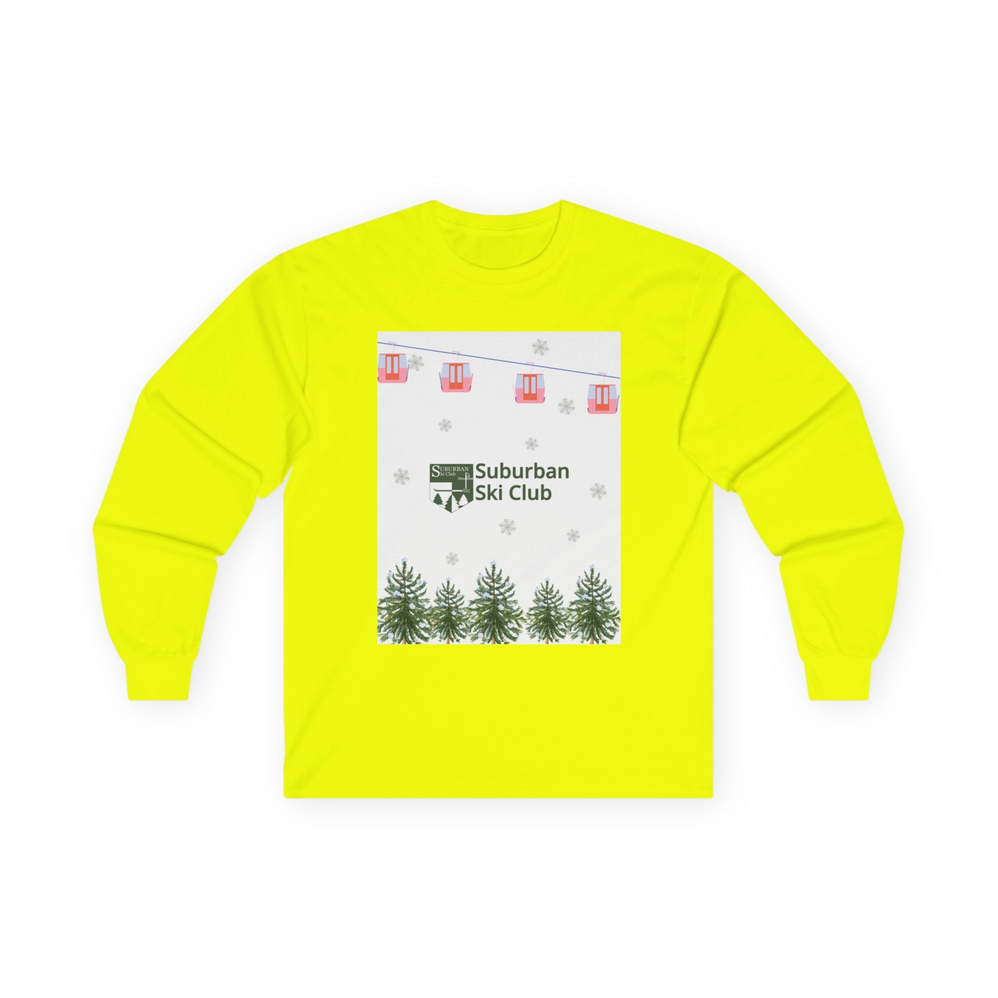 Stylish Ski Lift - SSC Graphic Unisex Ultra Cotton Long Sleeve Tee