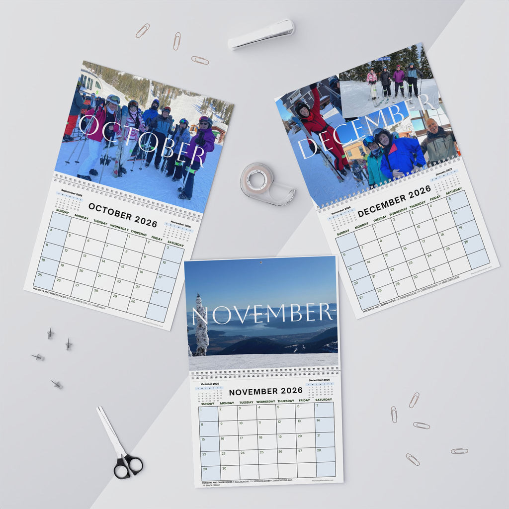 Suburban Ski Club 2026 Calendar
