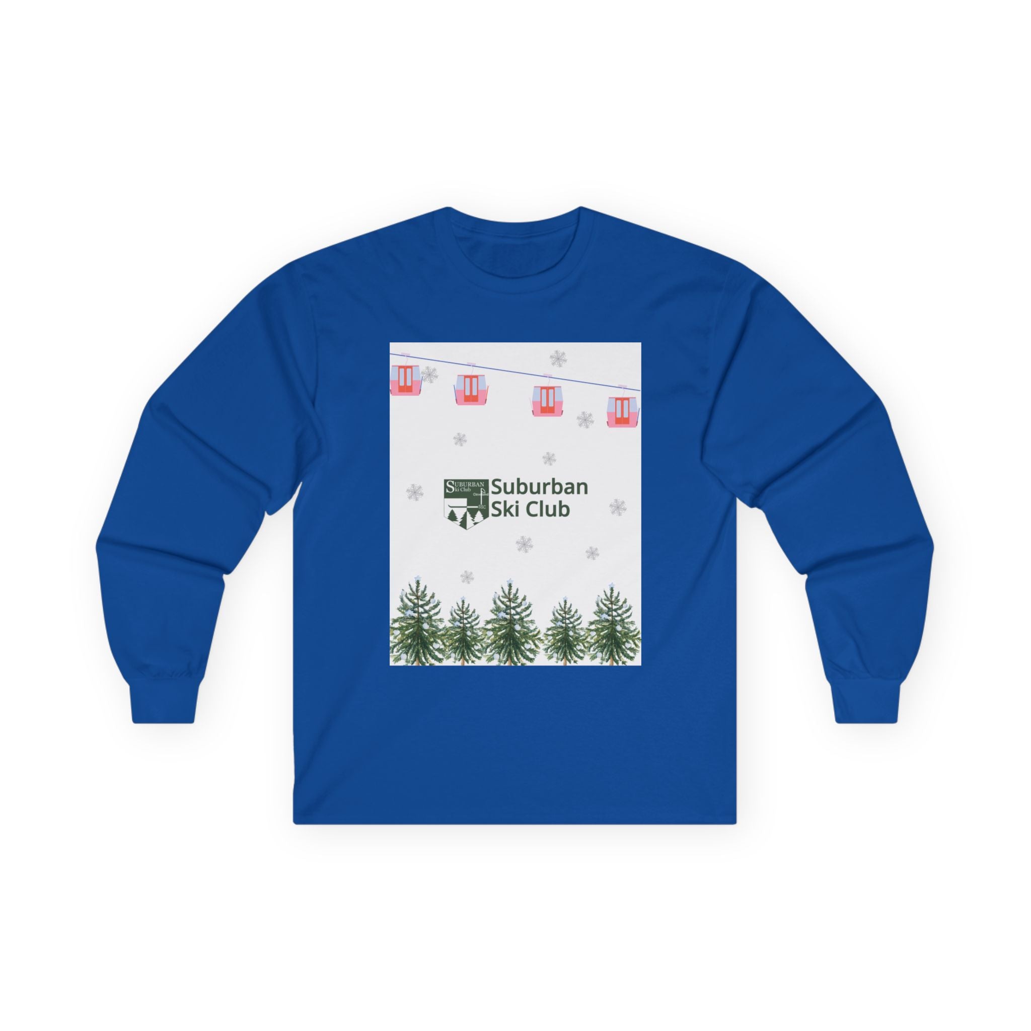 Stylish Ski Lift - SSC Graphic Unisex Ultra Cotton Long Sleeve Tee