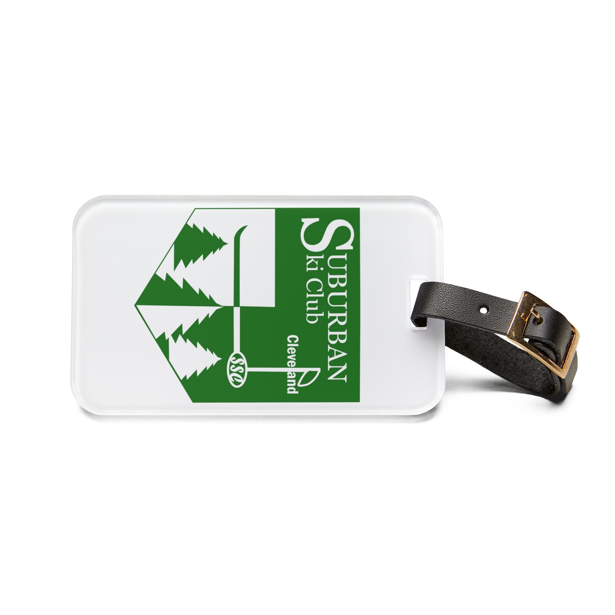 Personalized Ski Club Luggage Tag, Unique Travel Accessory, Gift for Ski Enthusiasts, Customized Name Tag for SSC Travelers
