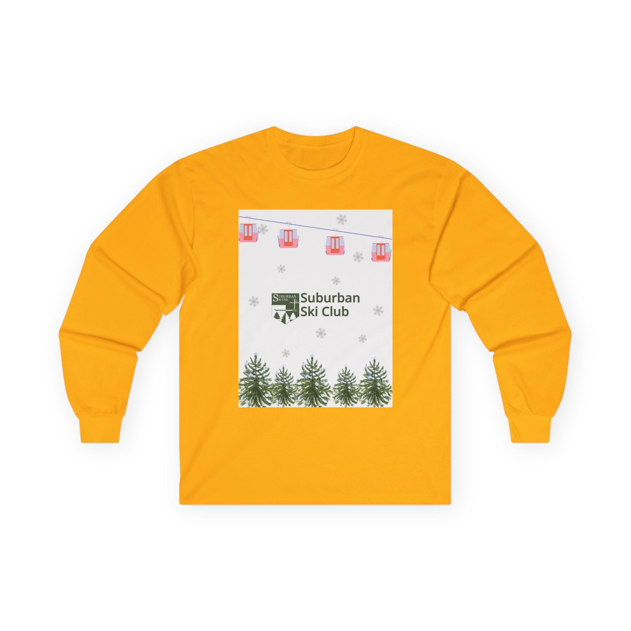 Stylish Ski Lift - SSC Graphic Unisex Ultra Cotton Long Sleeve Tee