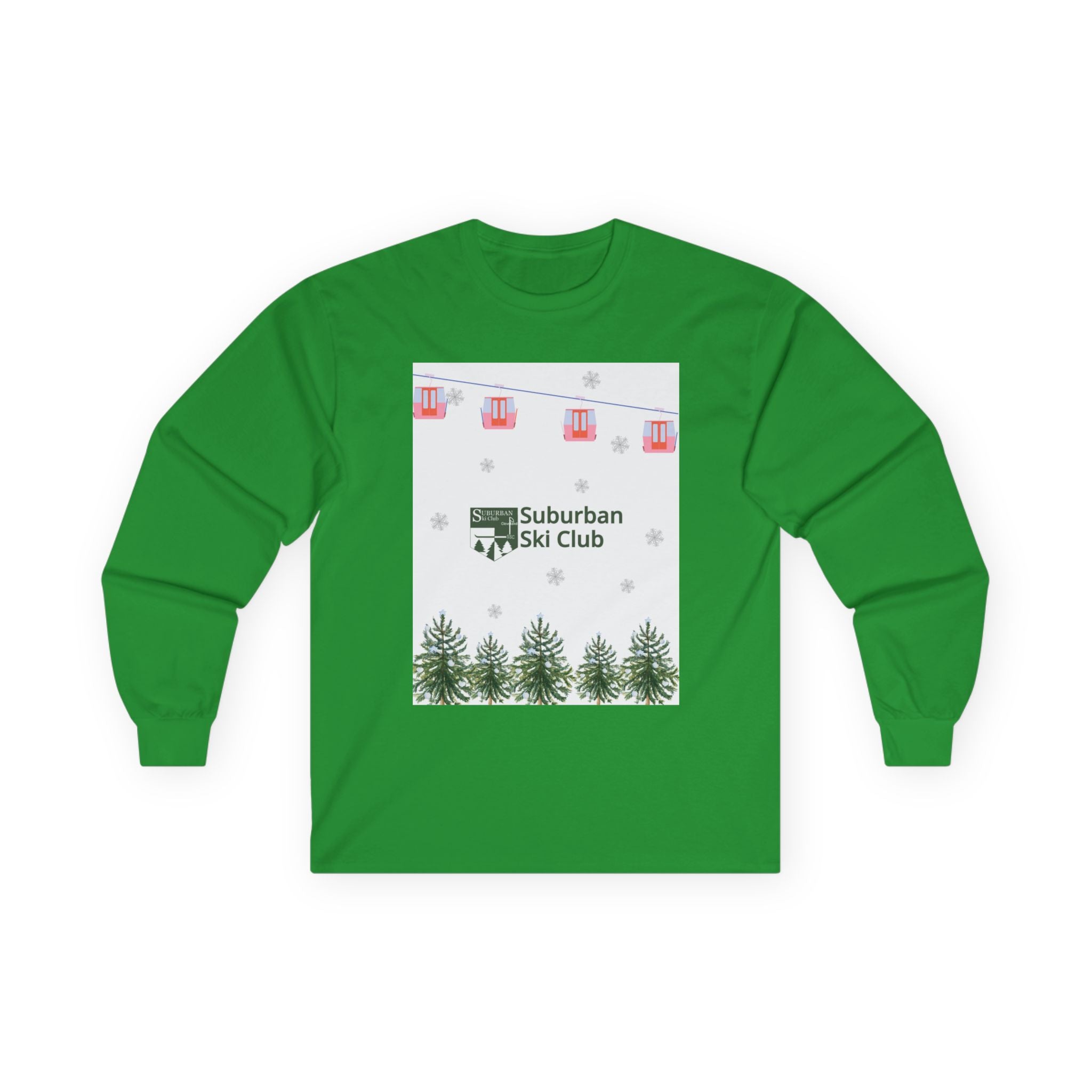 Stylish Ski Lift - SSC Graphic Unisex Ultra Cotton Long Sleeve Tee