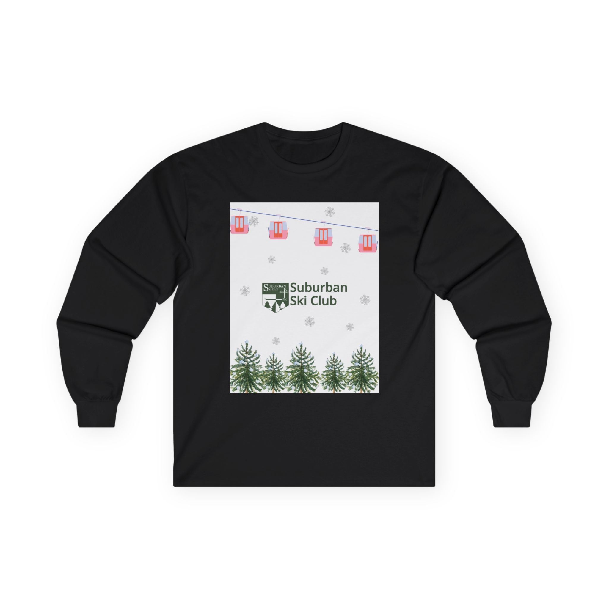 Stylish Ski Lift - SSC Graphic Unisex Ultra Cotton Long Sleeve Tee