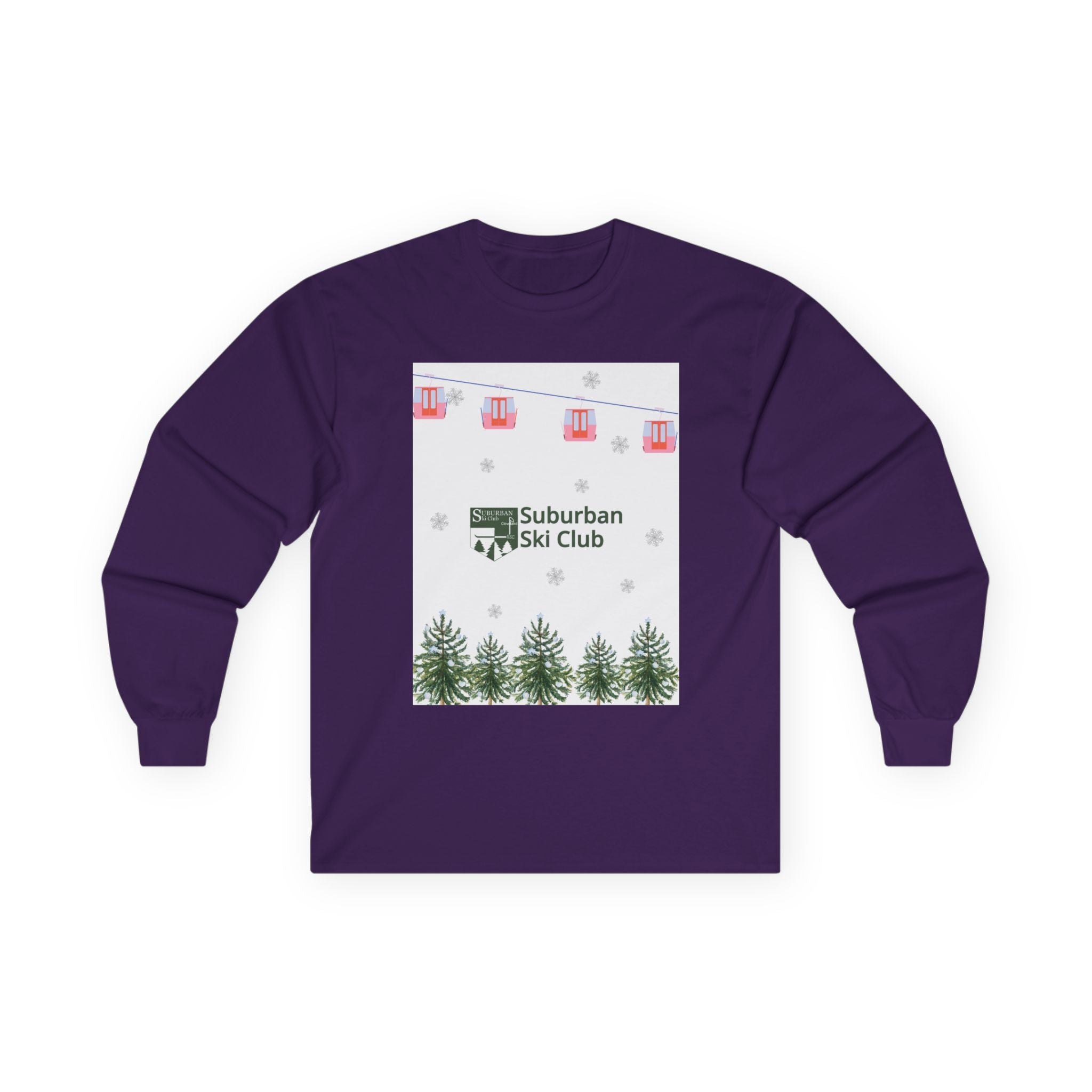 Stylish Ski Lift - SSC Graphic Unisex Ultra Cotton Long Sleeve Tee