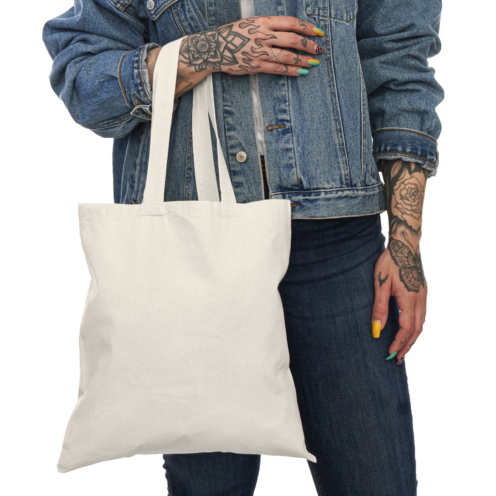 Suburban Ski Club Natural Tote Bag - Eco-Friendly, Holiday Gift Bag, Everyday Use, Reusable Shopping Bag, Winter Sports