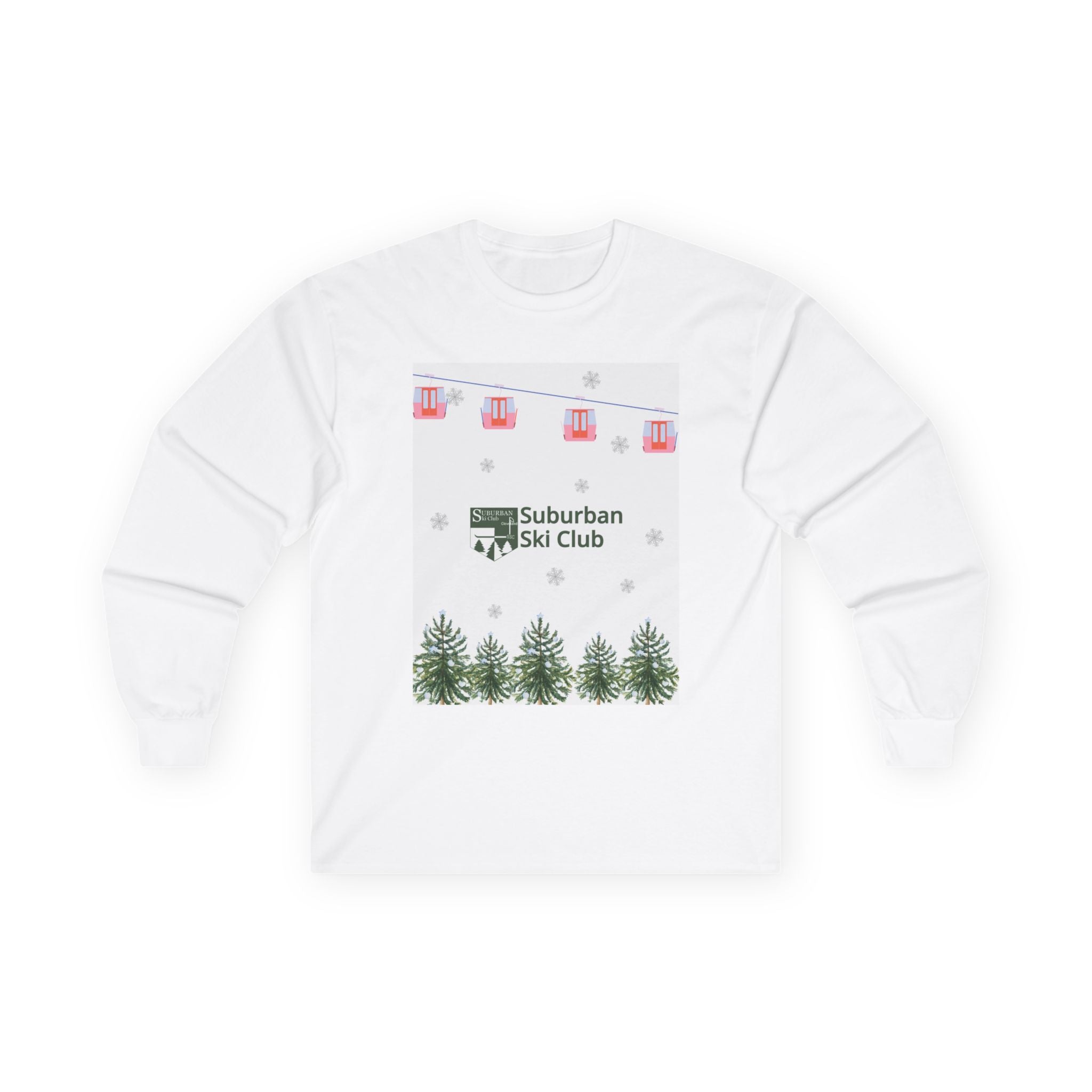 Stylish Ski Lift - SSC Graphic Unisex Ultra Cotton Long Sleeve Tee