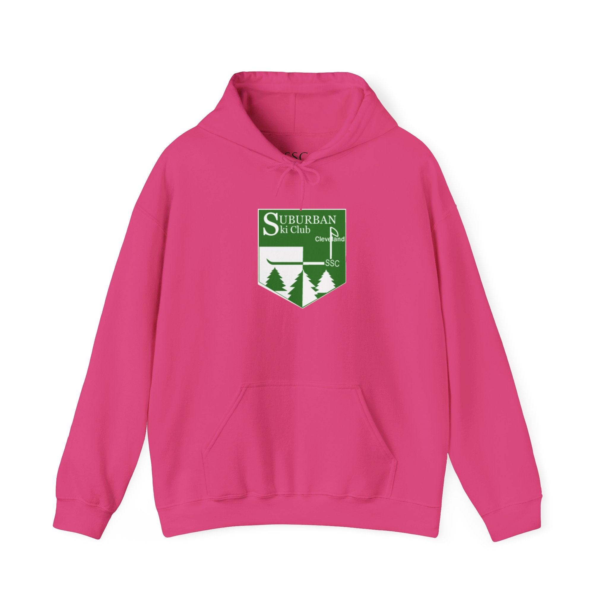Suburban Ski Club Hoodie - Cozy Unisex Sweatshirt for Ski Lovers, Winter Apparel, Ski Trips, Casual Wear, Gift Idea