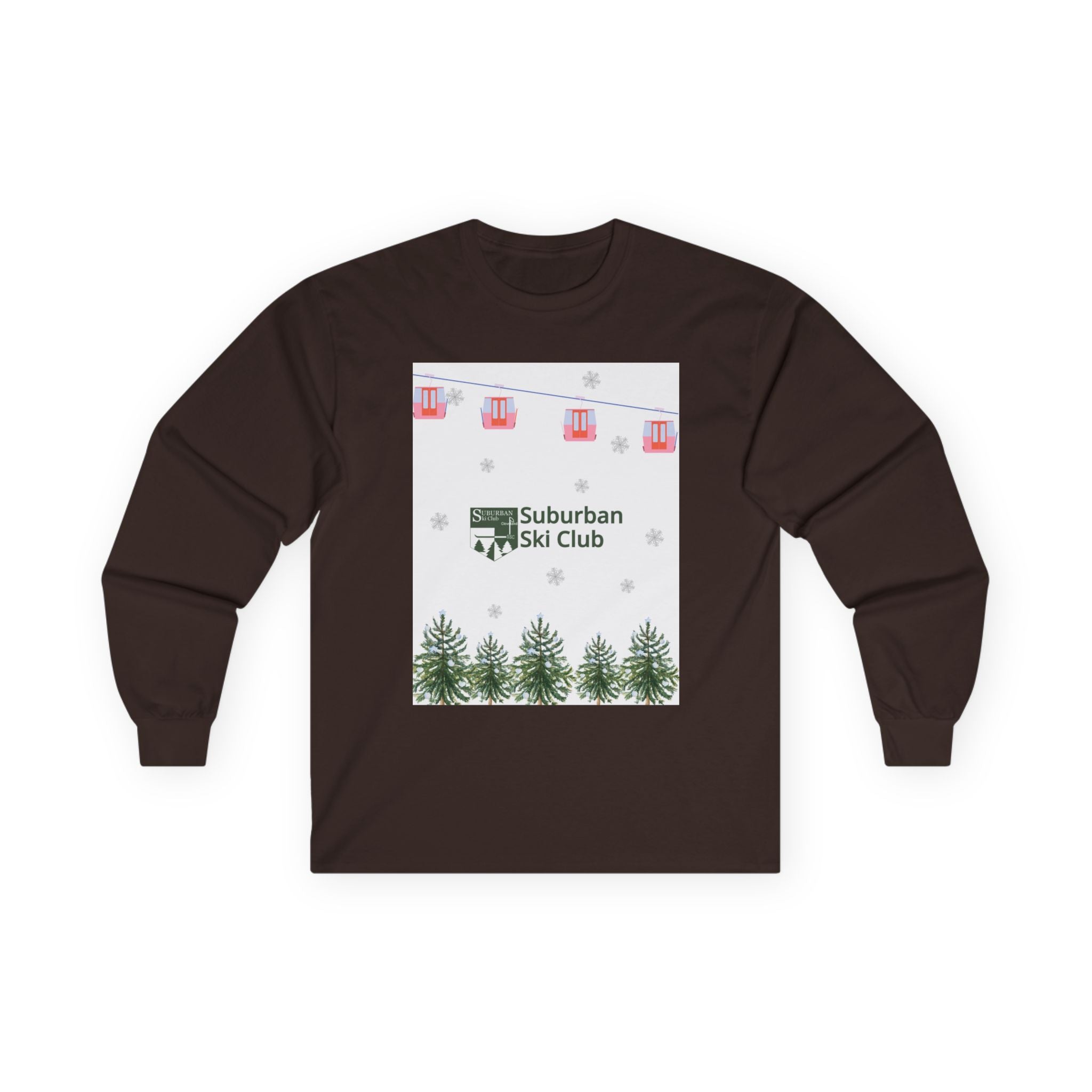 Stylish Ski Lift - SSC Graphic Unisex Ultra Cotton Long Sleeve Tee