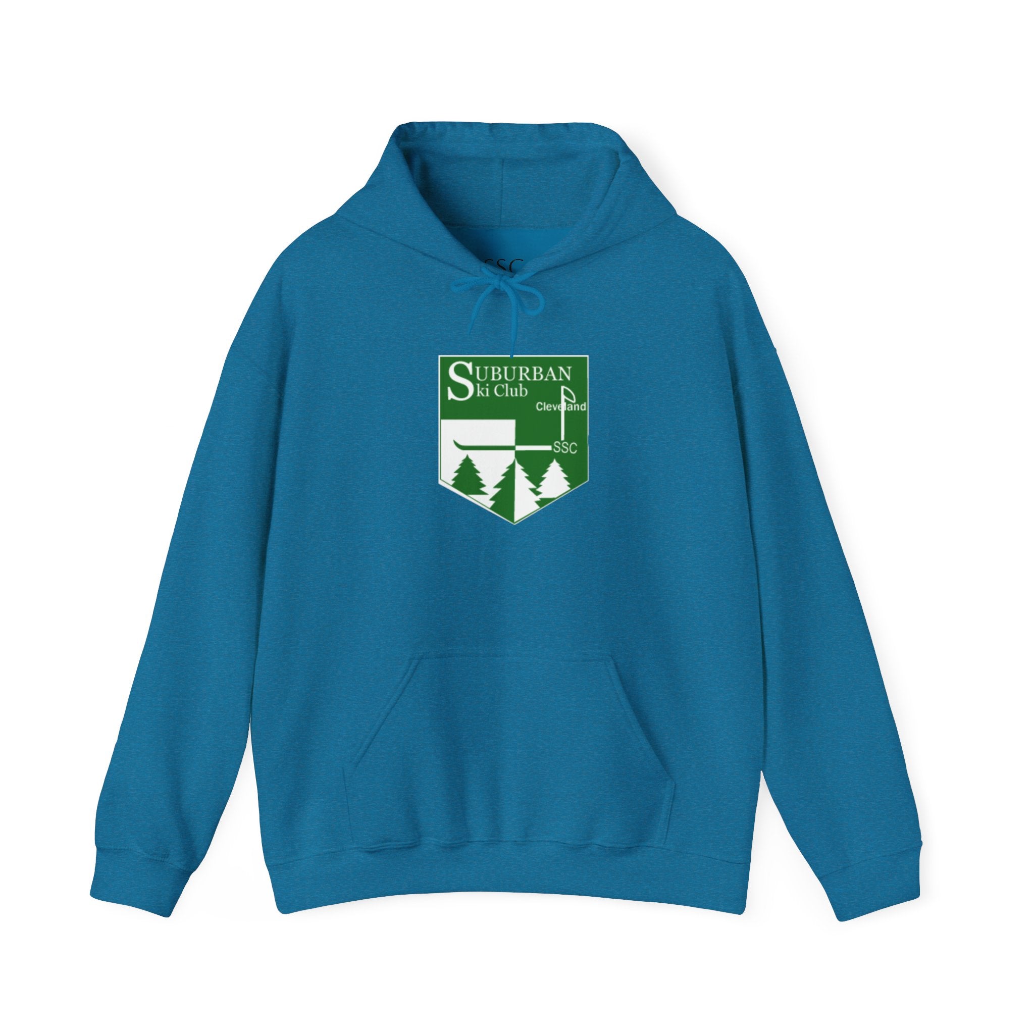 Suburban Ski Club Hoodie - Cozy Unisex Sweatshirt for Ski Lovers, Winter Apparel, Ski Trips, Casual Wear, Gift Idea
