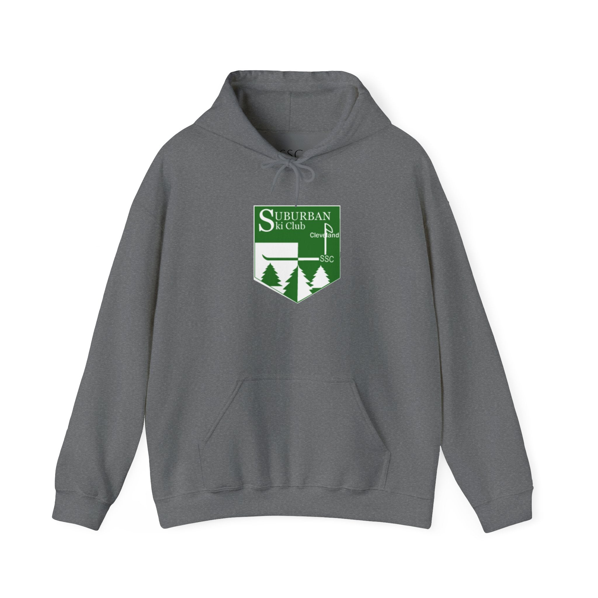 Suburban Ski Club Hoodie - Cozy Unisex Sweatshirt for Ski Lovers, Winter Apparel, Ski Trips, Casual Wear, Gift Idea