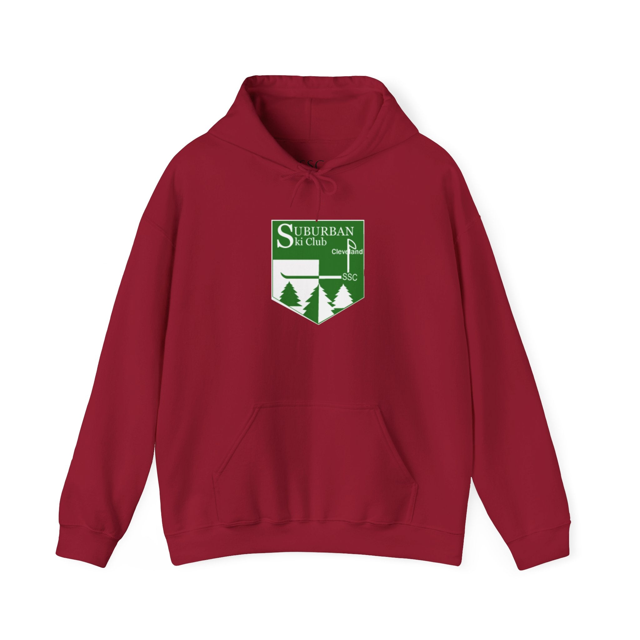 Suburban Ski Club Hoodie - Cozy Unisex Sweatshirt for Ski Lovers, Winter Apparel, Ski Trips, Casual Wear, Gift Idea