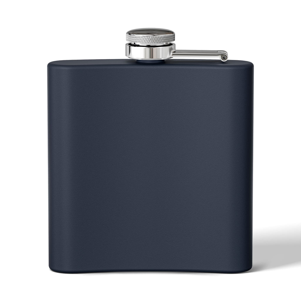 Gondola Ready SSC Stainless Steel Flask, perfect for a quick warm up between runs!