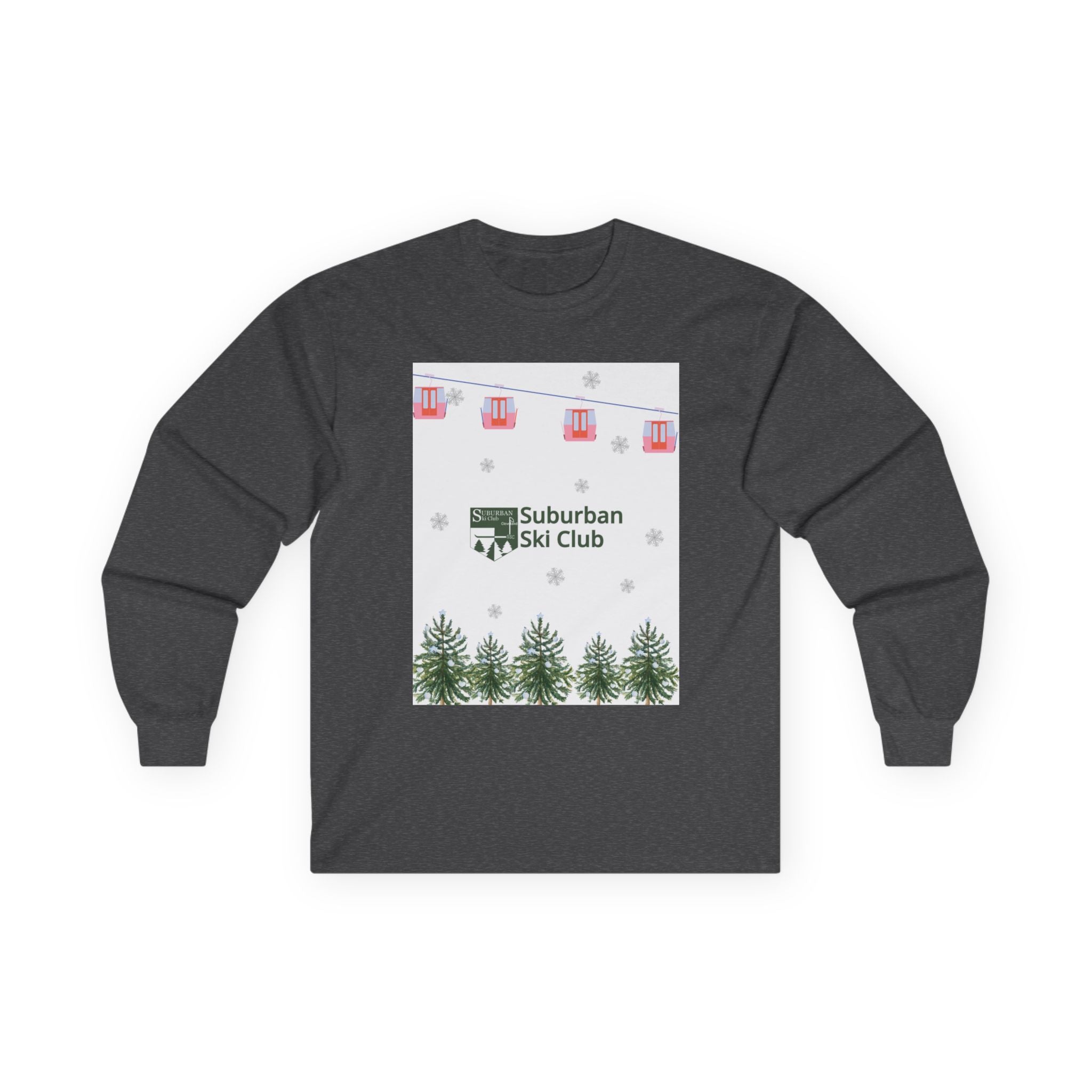 Stylish Ski Lift - SSC Graphic Unisex Ultra Cotton Long Sleeve Tee