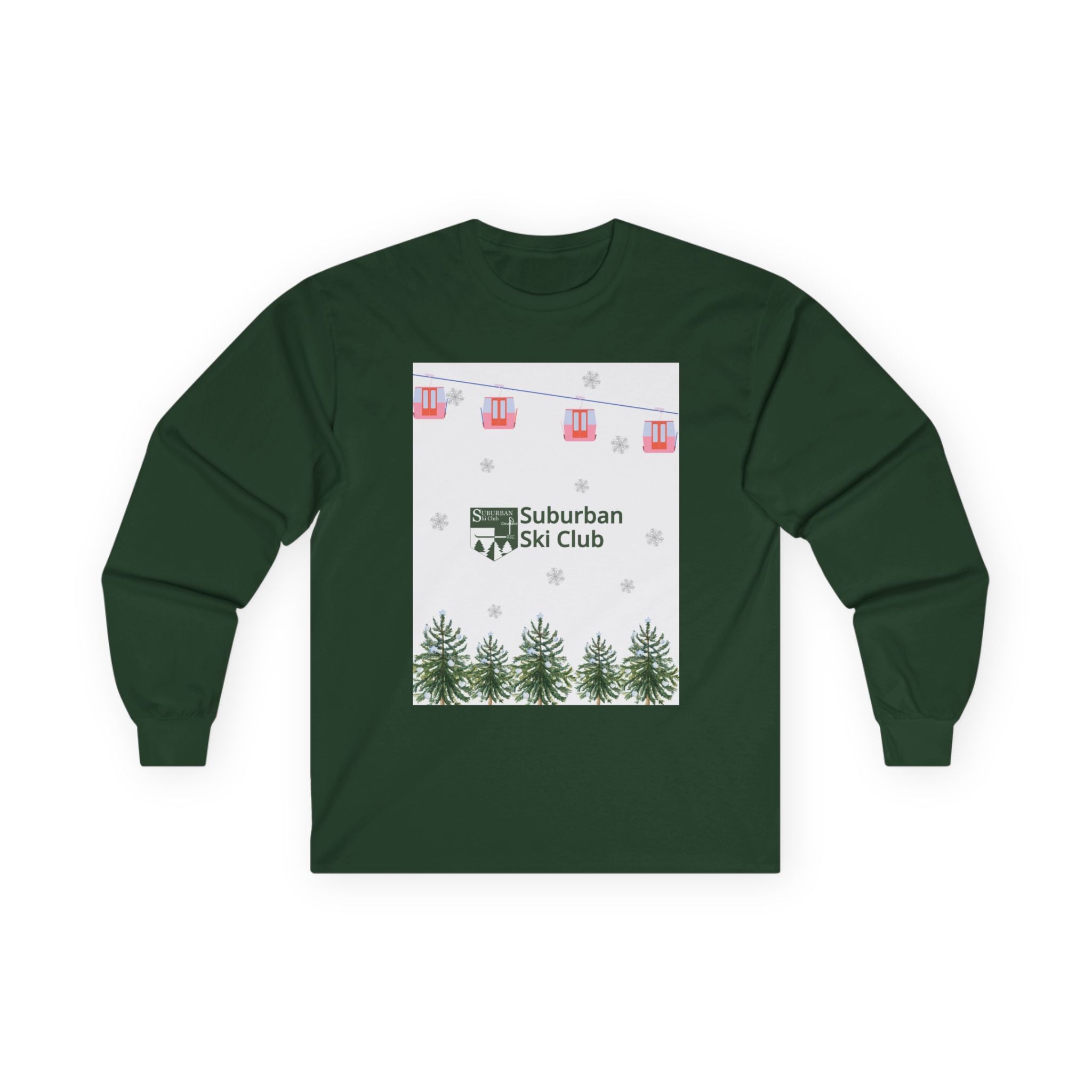 Stylish Ski Lift - SSC Graphic Unisex Ultra Cotton Long Sleeve Tee