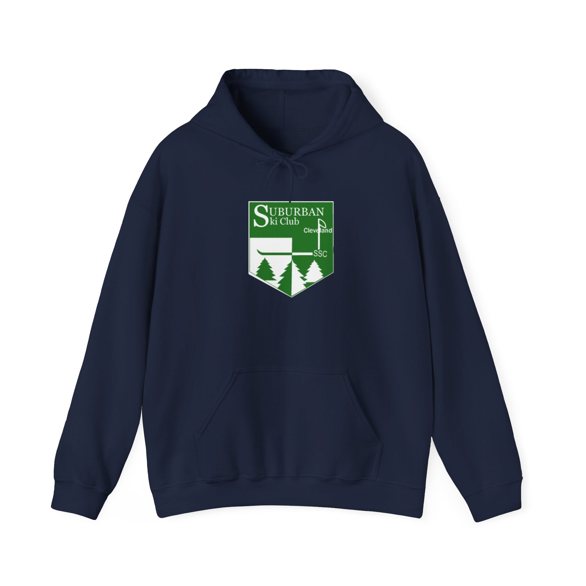 Suburban Ski Club Hoodie - Cozy Unisex Sweatshirt for Ski Lovers, Winter Apparel, Ski Trips, Casual Wear, Gift Idea
