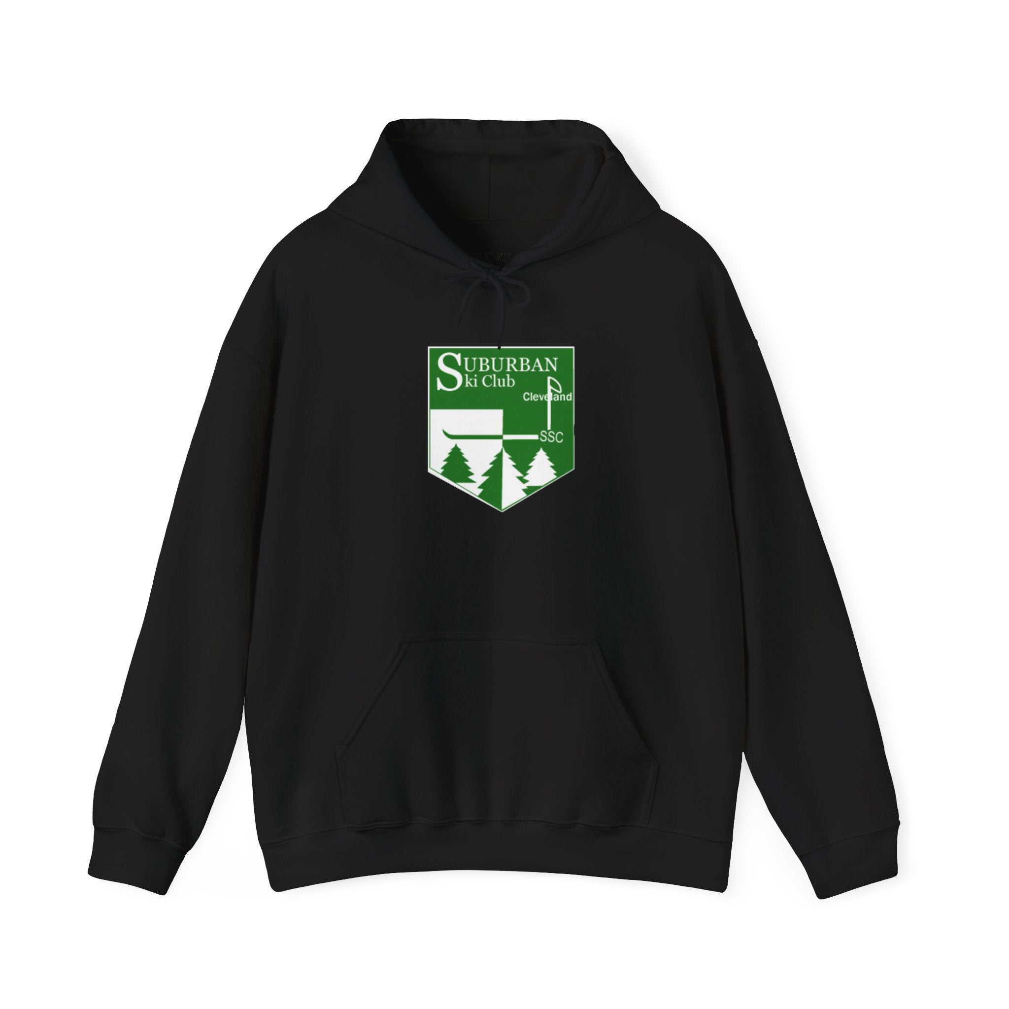 Suburban Ski Club Hoodie - Cozy Unisex Sweatshirt for Ski Lovers, Winter Apparel, Ski Trips, Casual Wear, Gift Idea